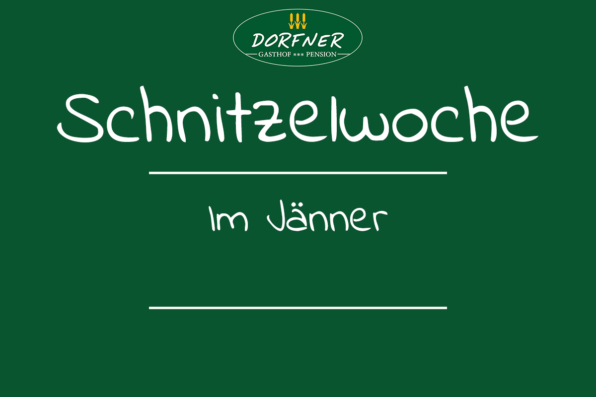 Schnitzelwoche